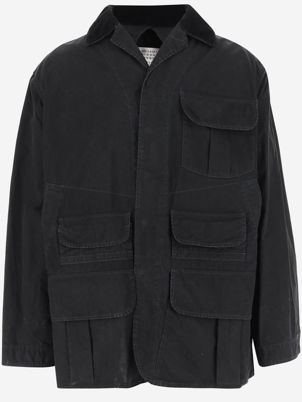 Waxed Cotton Utility Jacket