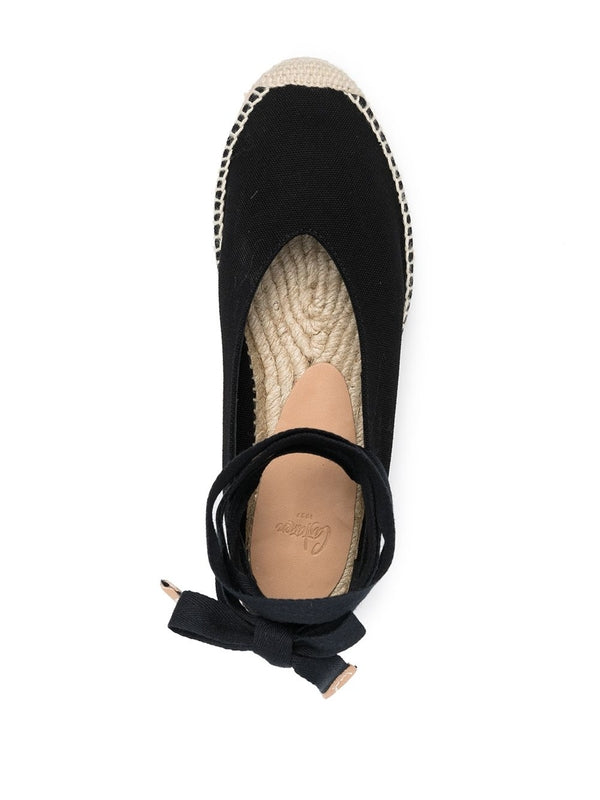Castaner Black Flat Shoes