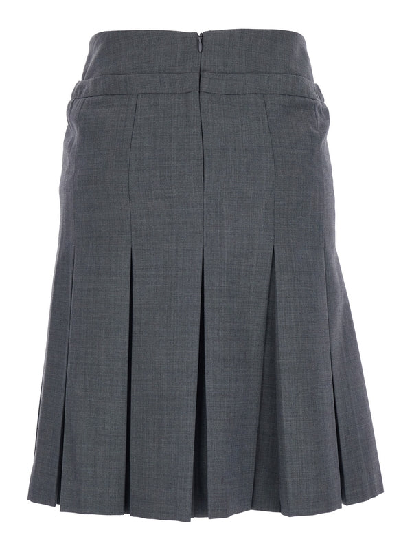 Chouchoutong Gray Skirt