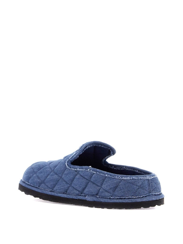 Eliscu Denim Quilted Loafers
