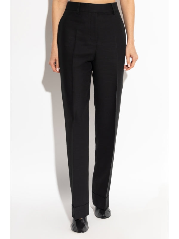 Viscose Wool Tailored Pants