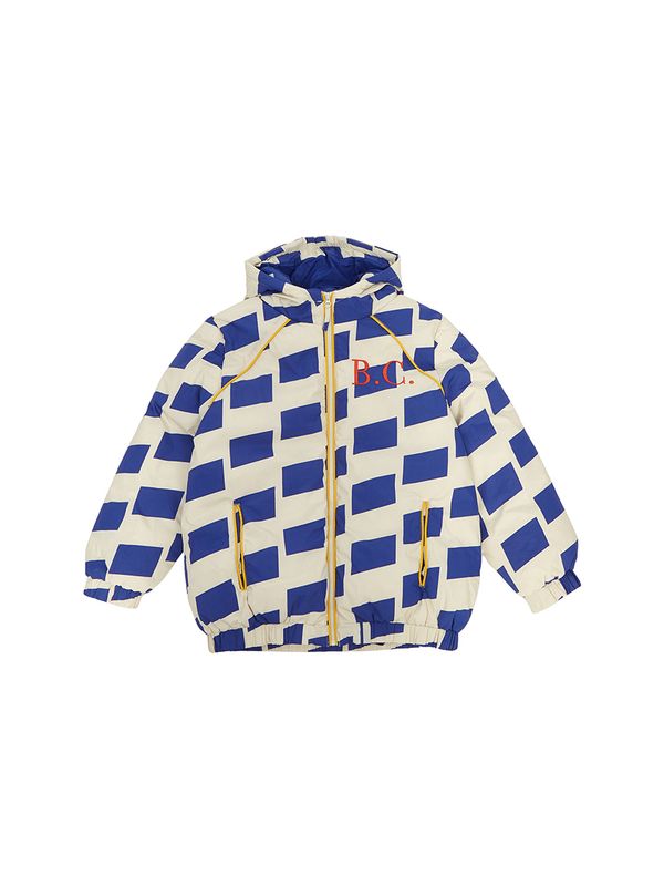 Logo Printed Nylon Padded Jacket