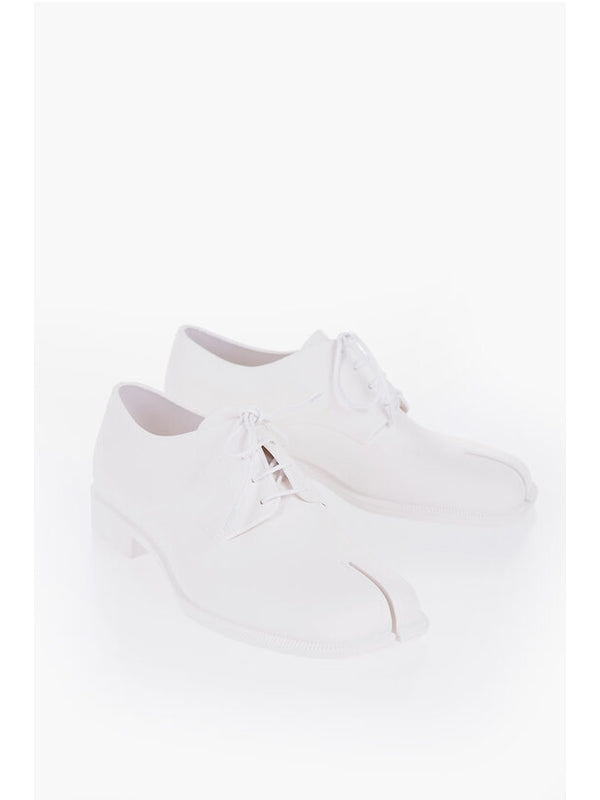 Tabi White Lace-Up Shoes