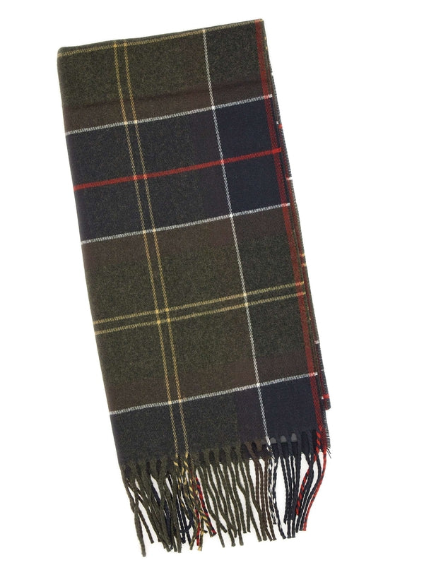 Barbour Checked Multicolor Wool Mufflers