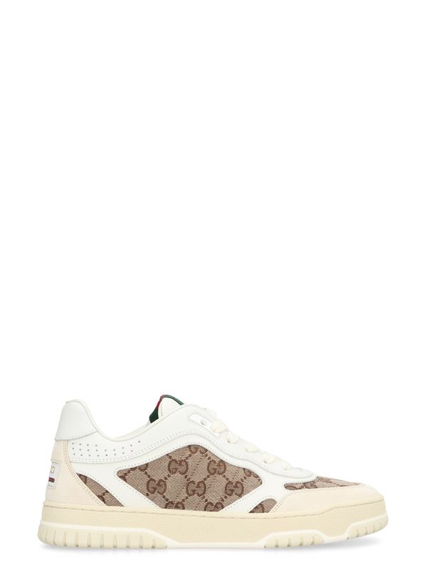 Gucci White Low Top Sneakers