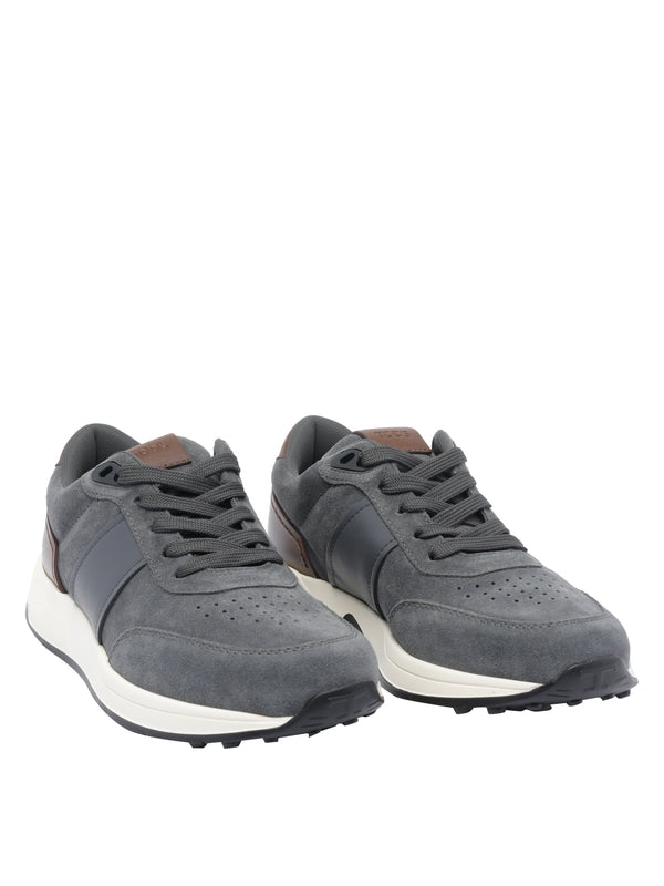 Tod'S Grey Low Top Sneakers