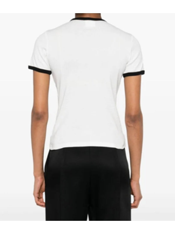 Courrèges White Half Sleeve
