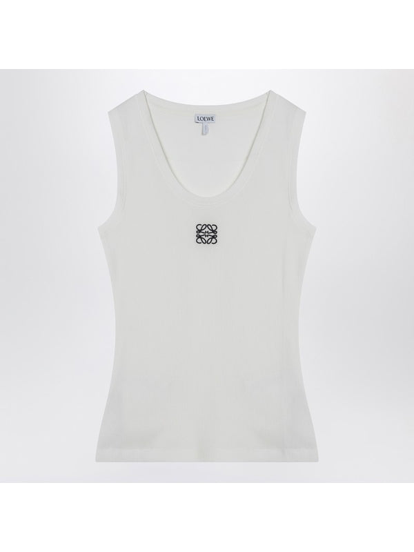 Anagram Logo Sleeveless Top