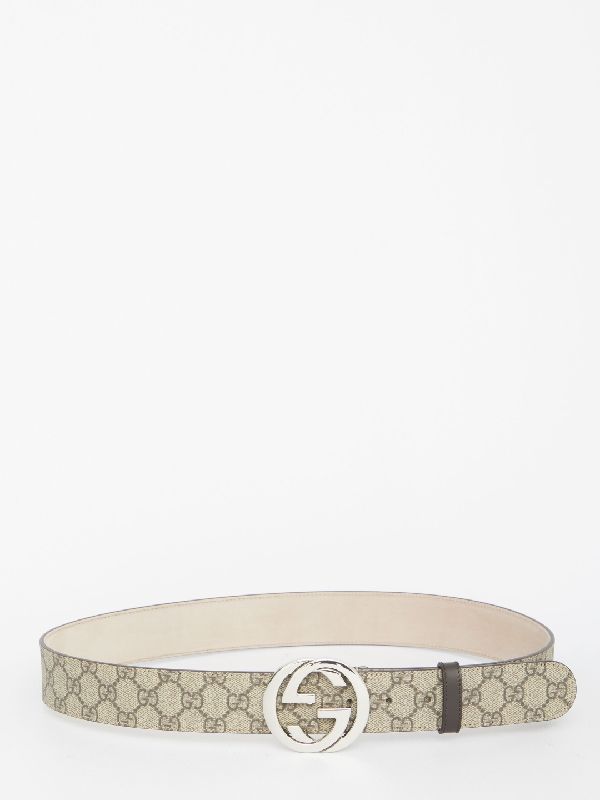 GG Logo Canvas Belt - Jente