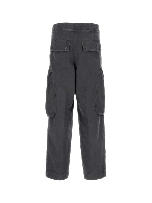 Zip Pocket Wool Blend Pants