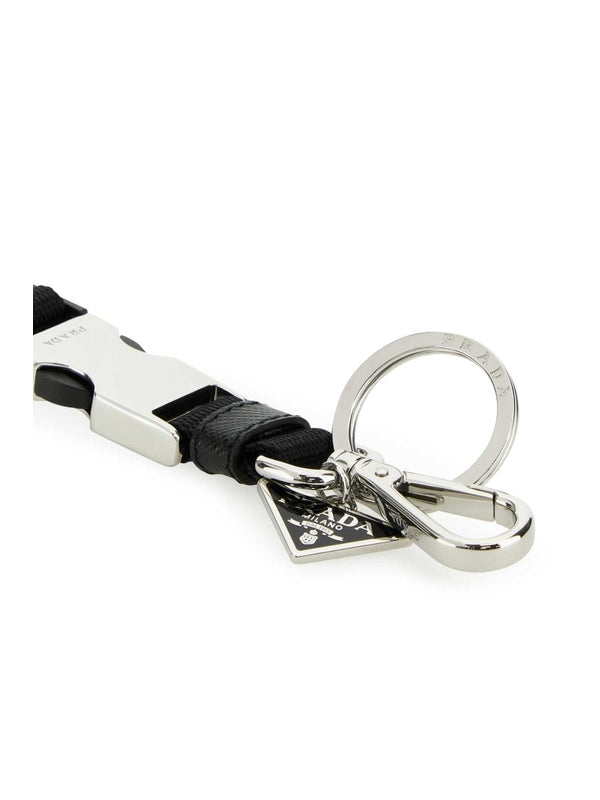 Triangle Logo Pendant Keyring