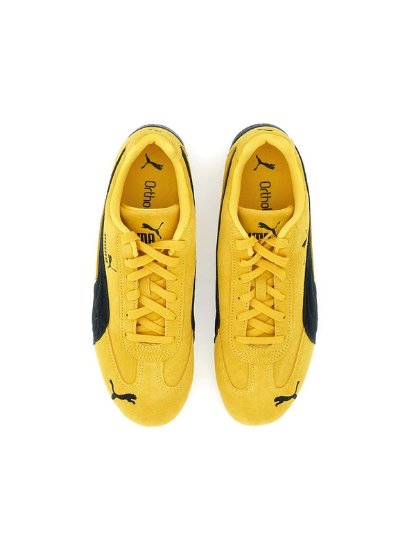 Puma Yellow Low Top Sneakers