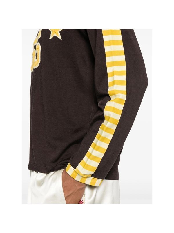 Medalist Appliqué Long-Sleeve Top