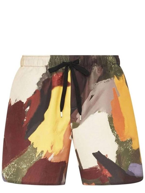 Graphic Printing Swim Shorts