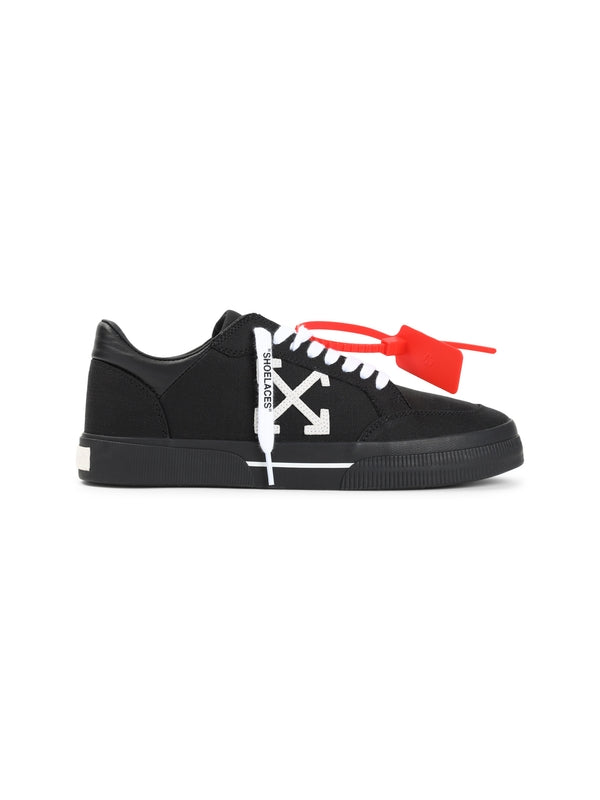 Vulcanized Logo Low-Top Sneakers