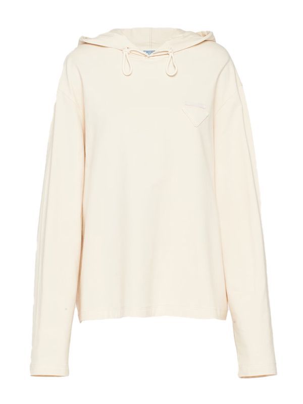 Triangle Patch Cotton Hoodieie