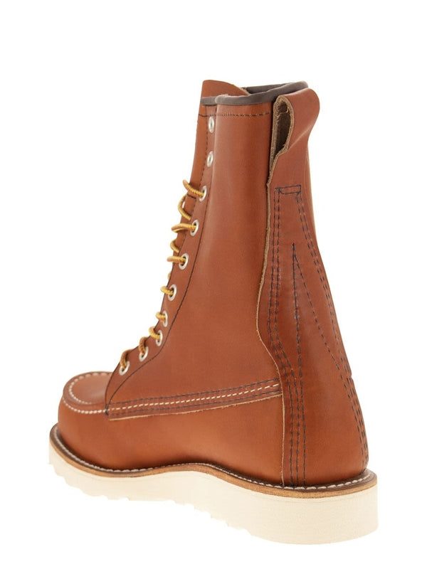 Red Wing Brown Lace-Up Boots