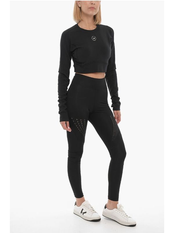 Stella Mccartney Back Cutout Long Sleeve Top