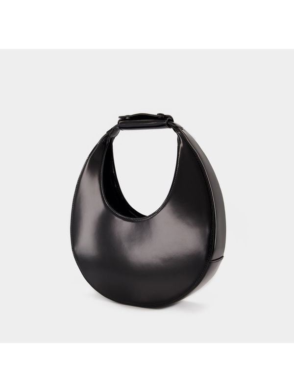 Moon Leather Hobo Tote Bag