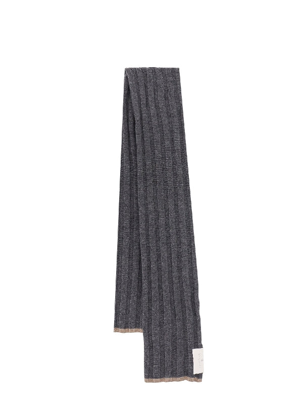 Cashmere Ribbed Muffler