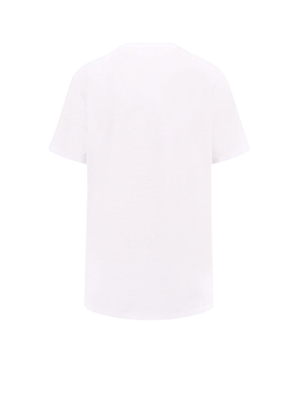 Zewel Logo Linen Short-Sleeve T-Shirt