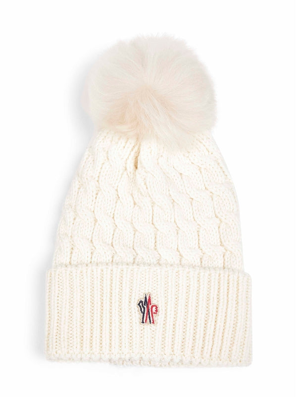 Moncler Ivory Beanies