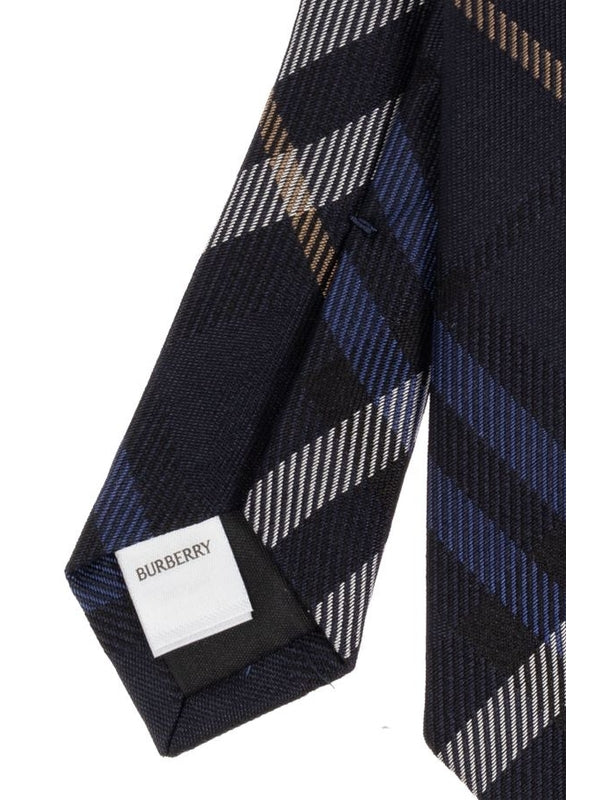 Burberry Navy Neck Ties