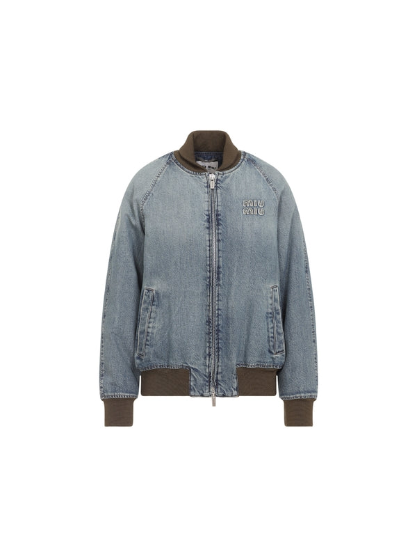 Miu Miu Blue Bomber