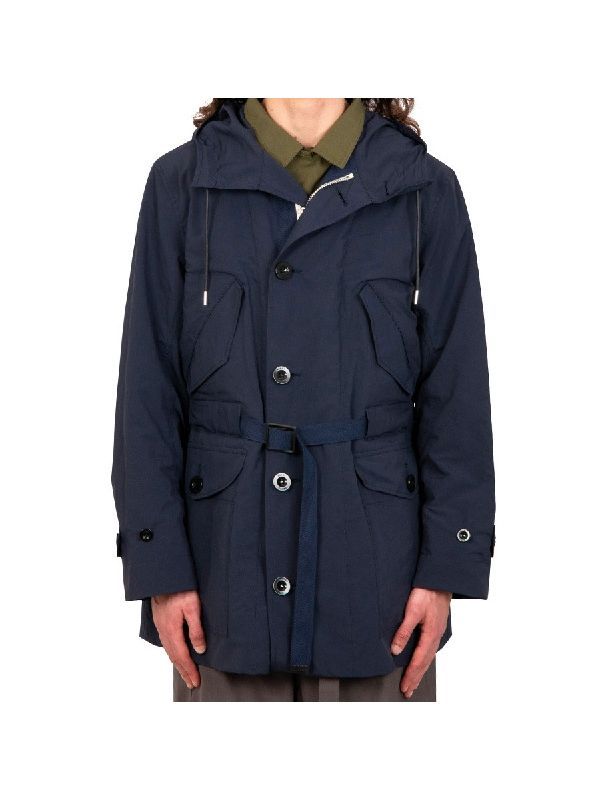 Reversible Cotton Nylon Parka