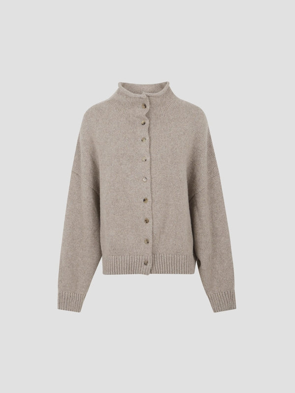 Khaite Beige Cardigans