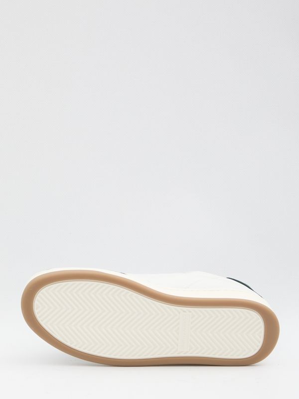 Saint Laurent White Low Top Sneakers