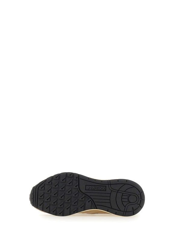 Autry Beige Low Top Sneakers
