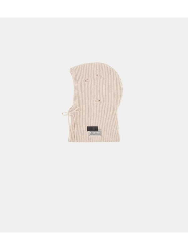 Mm6 Maison Margiela Beige Balaclava