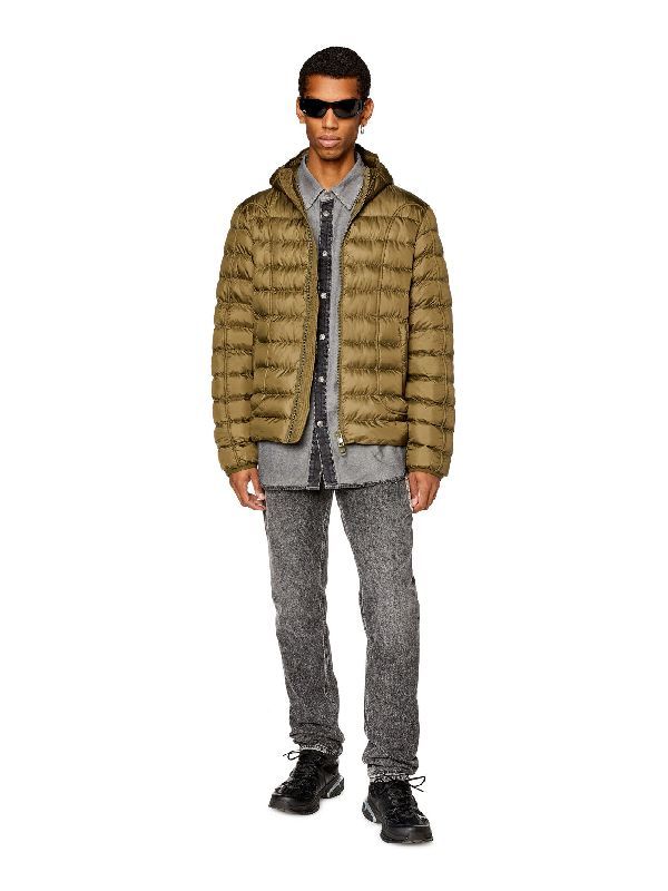 W Scottys Quilted Padded Jacket