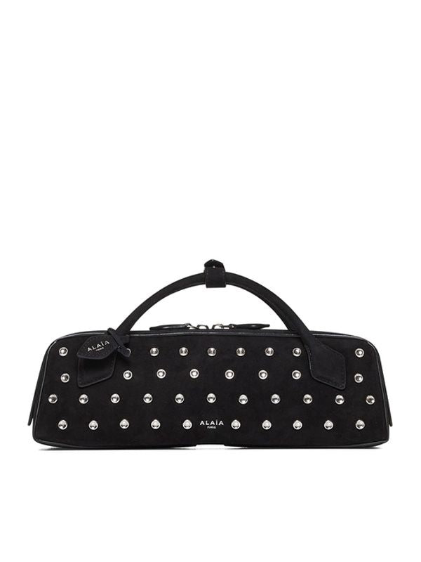 Teckel Stud Leather Tote Bag