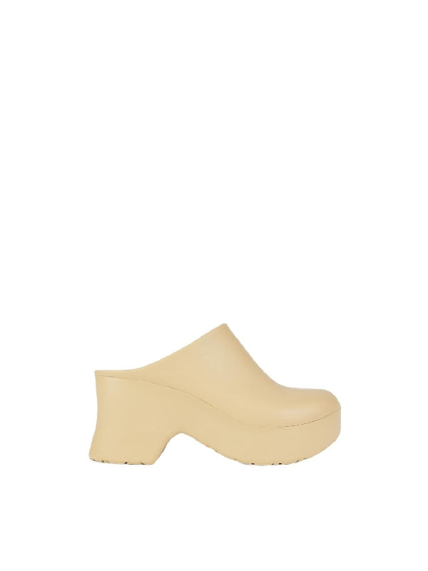 Terra foam rubber clog sandal heels