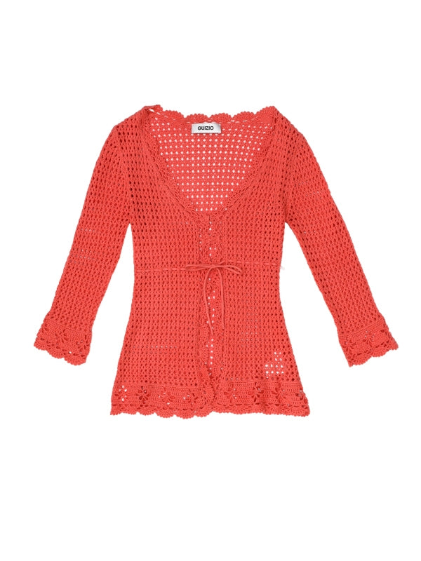 ROSALIE Crochet Cardigan