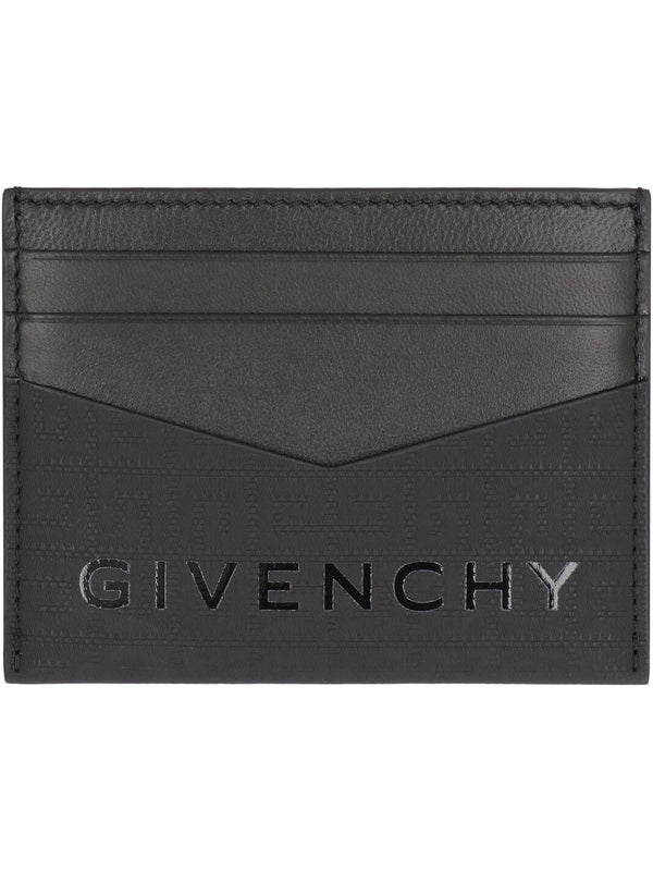 4G Logo Nylon Card Wallet