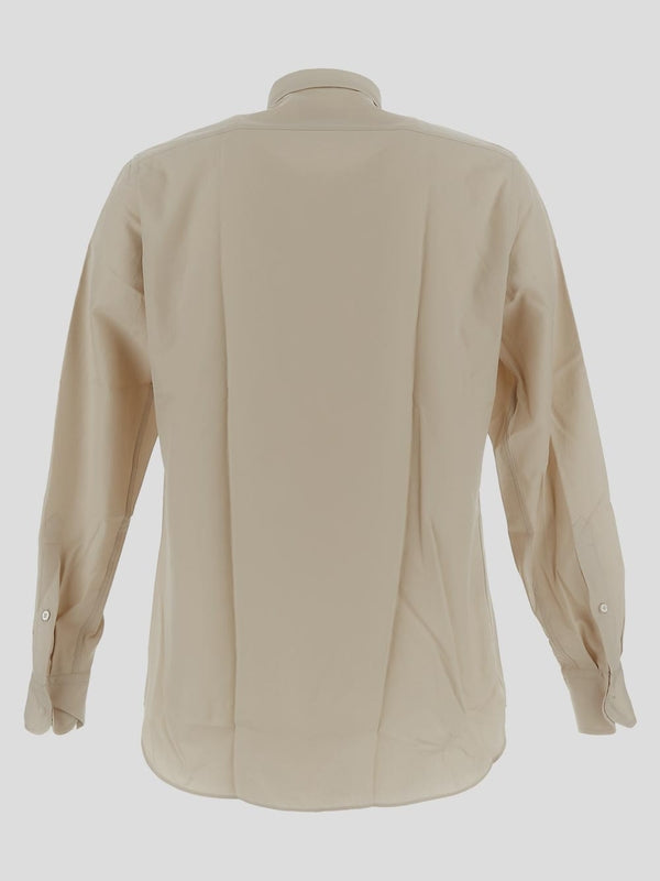 Beige Cotton Shirt