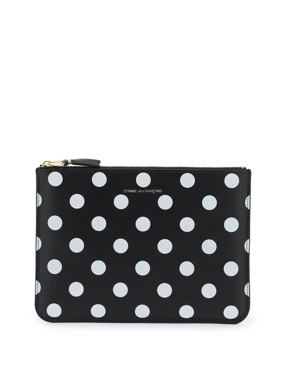 Dot Printing Clutch Bag