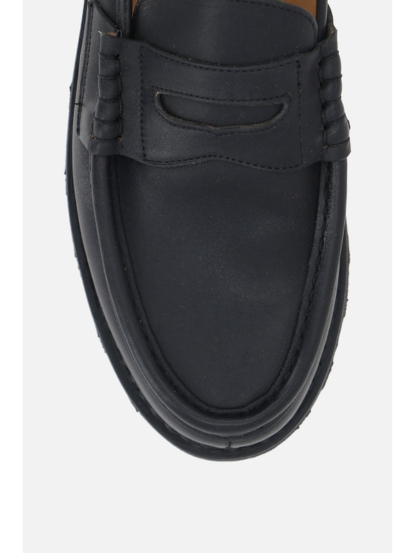 Remis Leather Penny Loafers