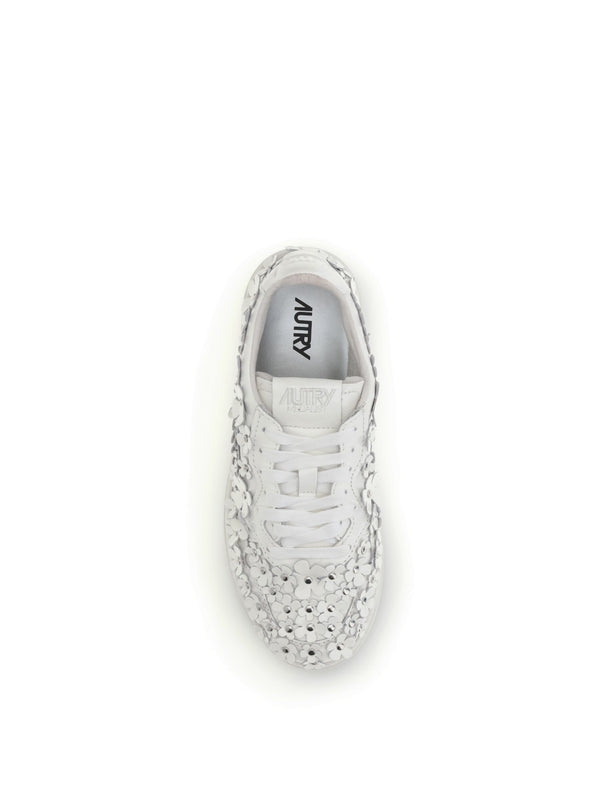 Autry White Low Top Sneakers