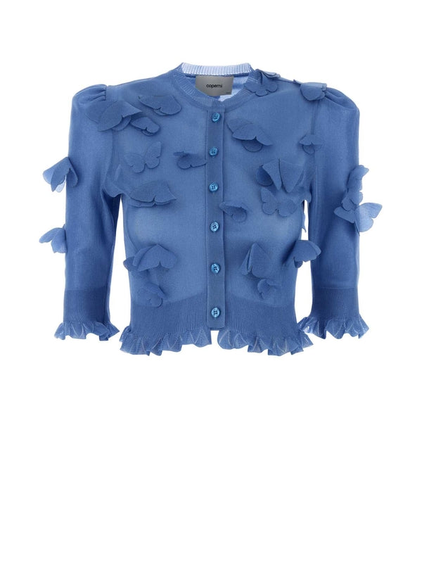 Coperni Blue Cardigan