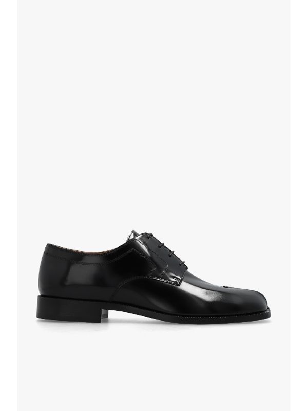 Tabi Patent Leather Lace-Up
  Shoes