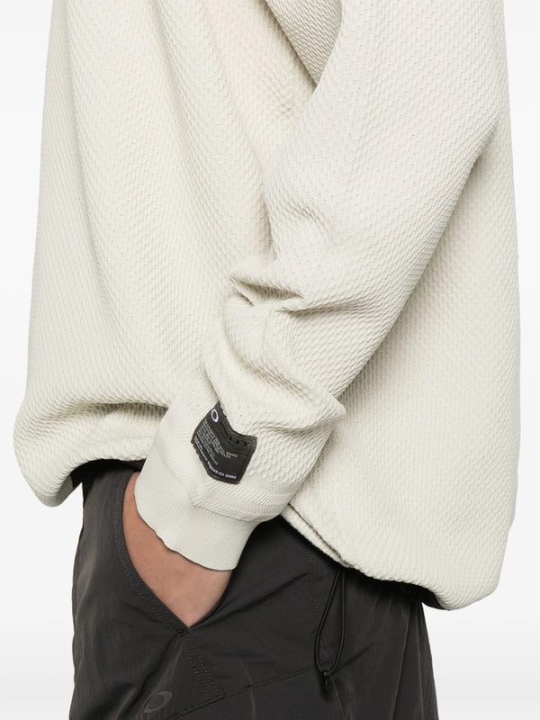Oakley Beige White Sweatshirts