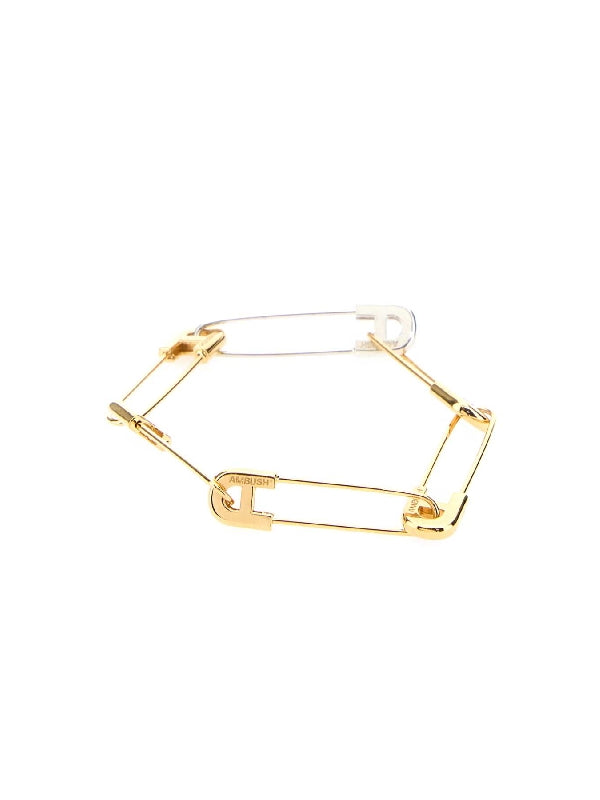 Safety Pin Link Bracelet