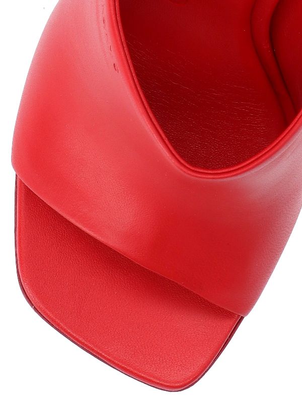 Elina Nappa Leather Gancini Mule
  Heel
