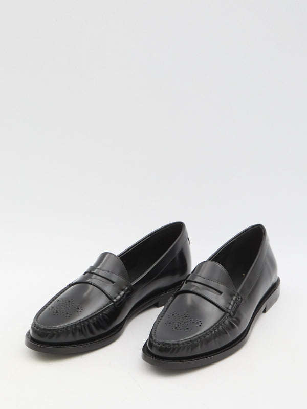 Vivienne Leather Penny Loafers