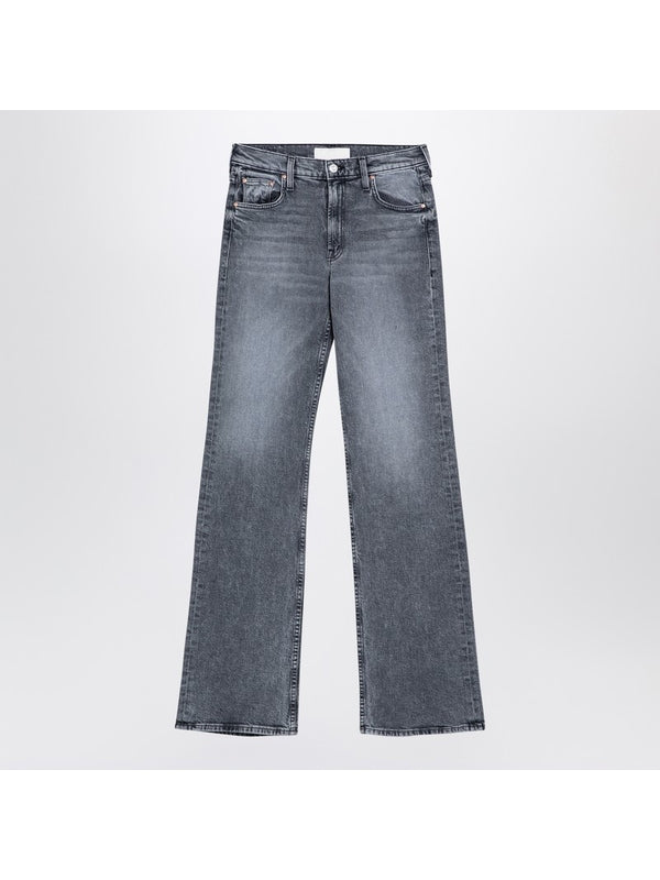 The Bookie Heel Washed Denim Pants