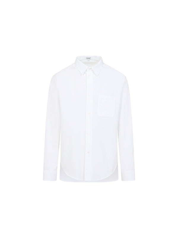 Anagram Pocket Cotton Shirt